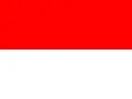 Flaga Indonezji, czerwono-biała. Planujesz podróż? Sprawdź wymagania dotyczące indonezja wiza.