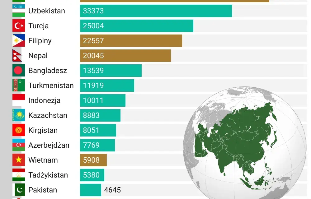Imigranci w Polsce z jakich krajów? Zaskakujące dane i statystyki