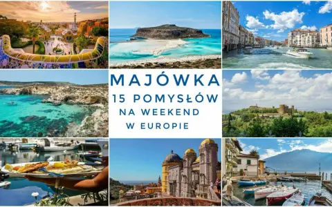 Majówka w Europie: inspiracje na weekend. Kolorowe mozaiki, turkusowe morze, Wenecja, zamki i pyszne jedzenie.