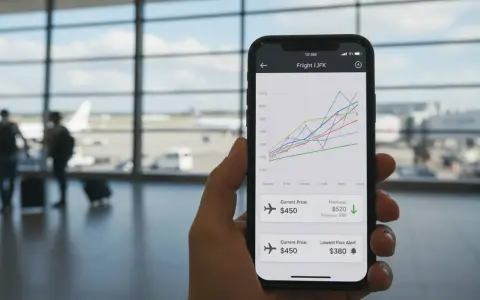 Szukasz tanich lotów we wrześniu? Aplikacja pokazuje wykres cen i alert o najniższej cenie 380$.